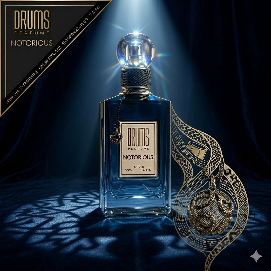 عطر Notorious من DRUMS PERFUME عطر رجالي فاخر بثبات وفوحان مميز