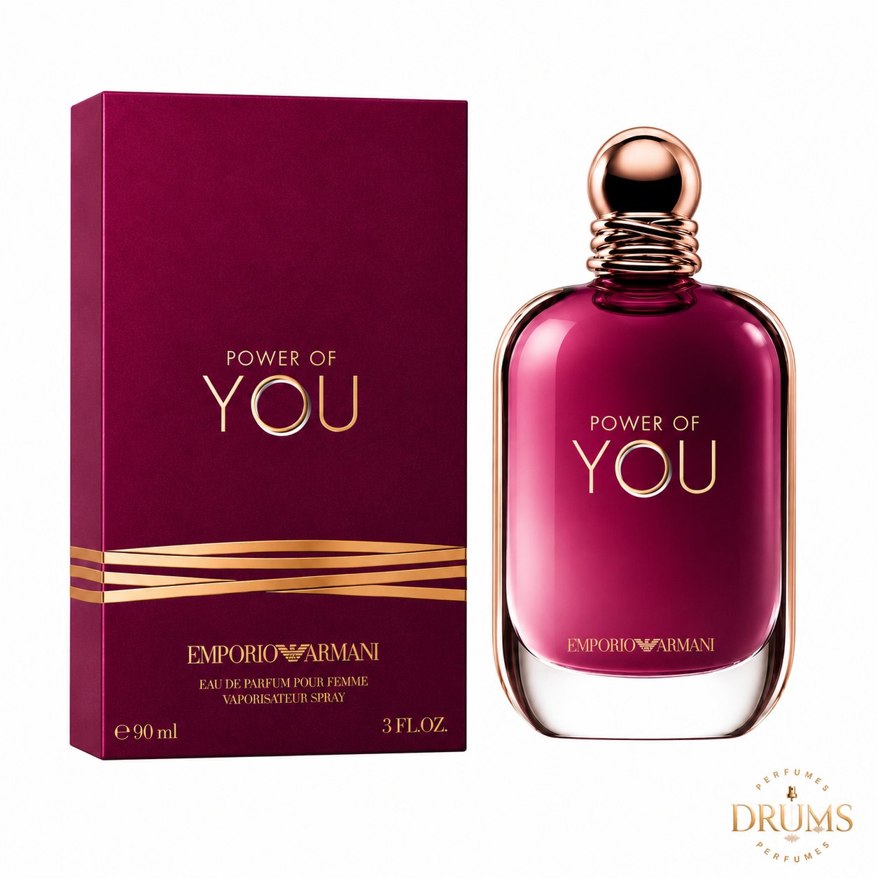 Emporio Armani Power of You EDP 90ml Original Perfume - DRUMS PERFUMES
